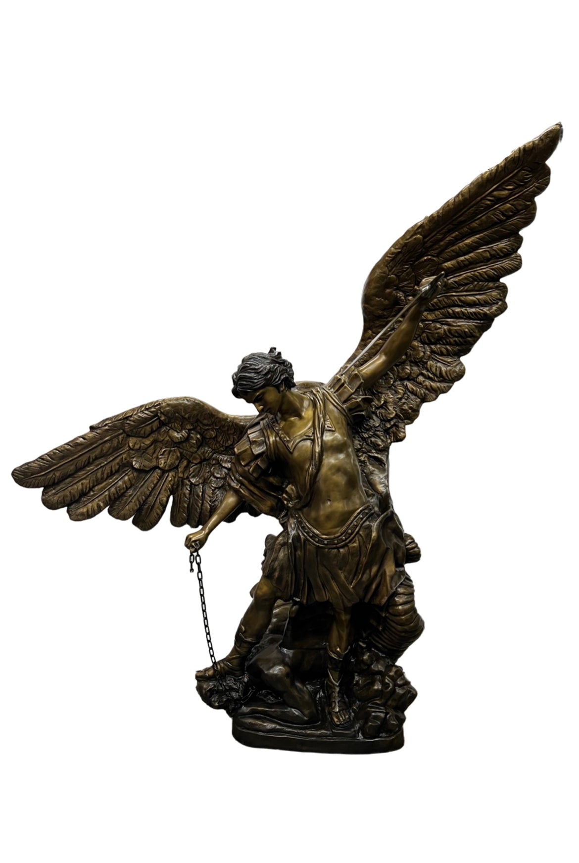 Michael the Archangel Bronze Statue Monumental