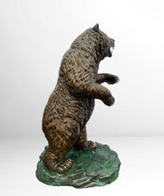Load image into Gallery viewer, Bear Encounter: Two Life Size Bear Bronze Statues
