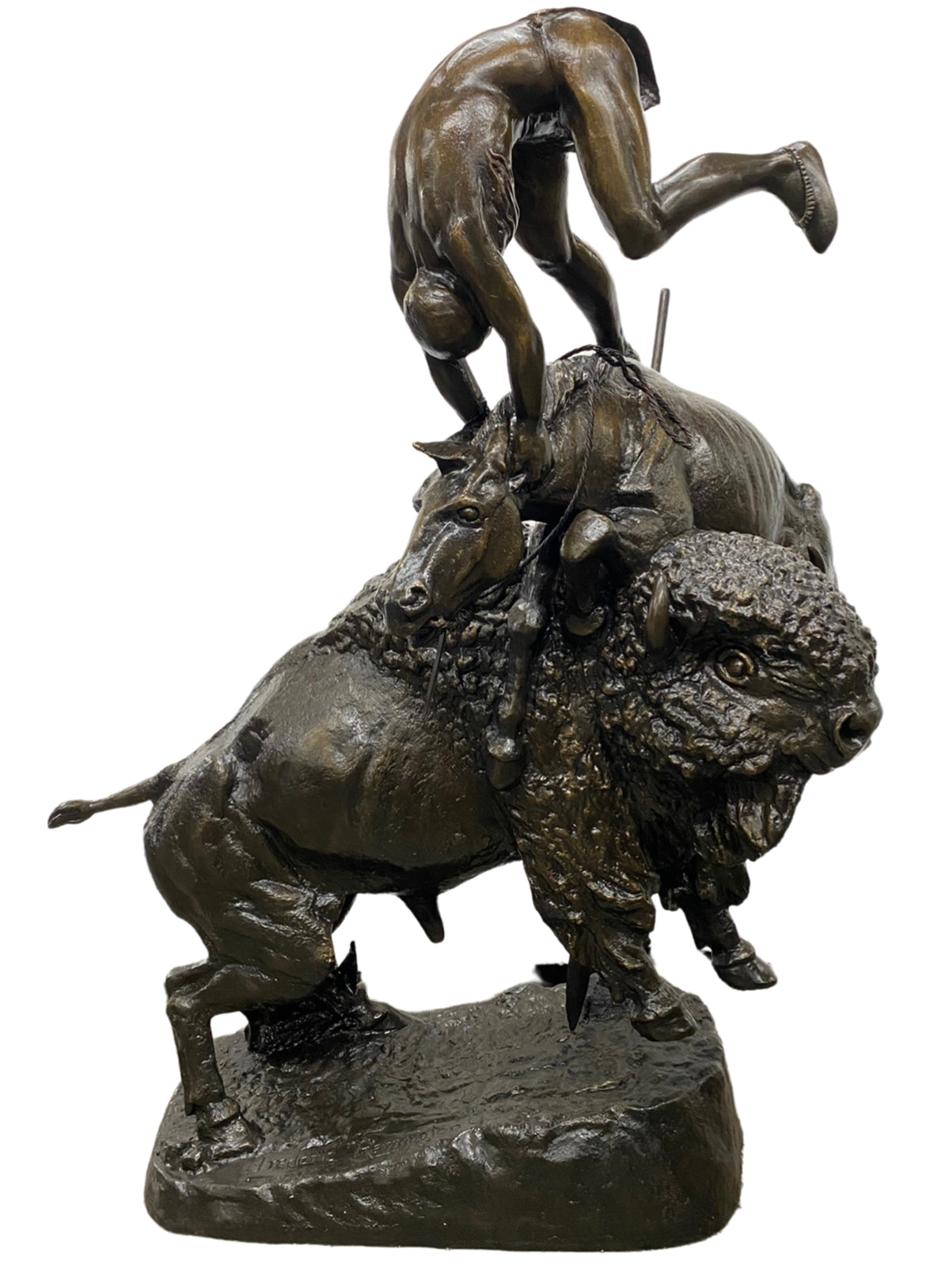 Buffalo Horse by Frederic Remington Monumental