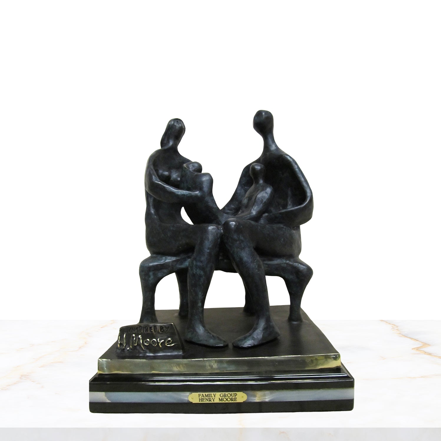 Family Group by Henry Moore – Premium Bronze