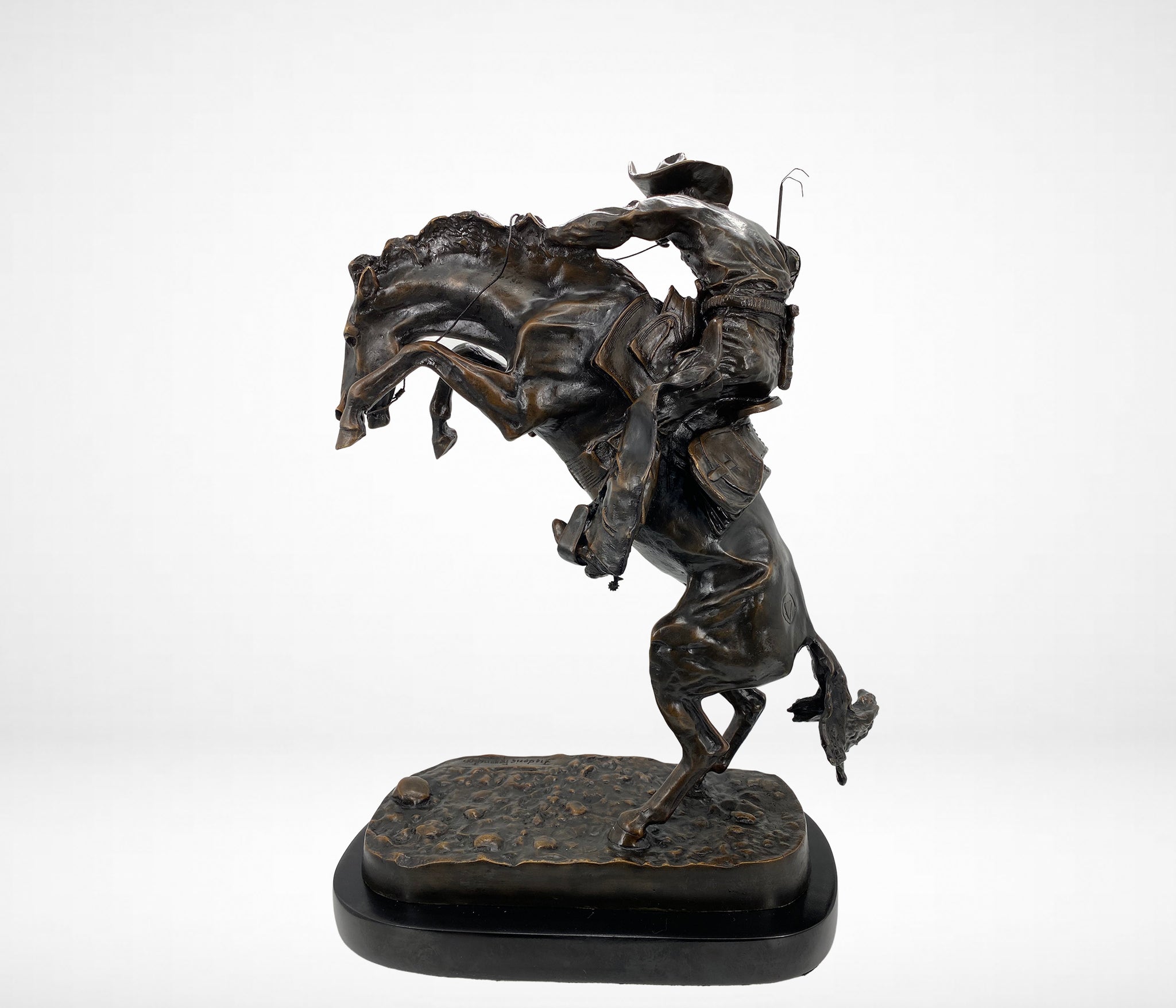 Bronco Buster by Frederic Remington – Premium Bronze
