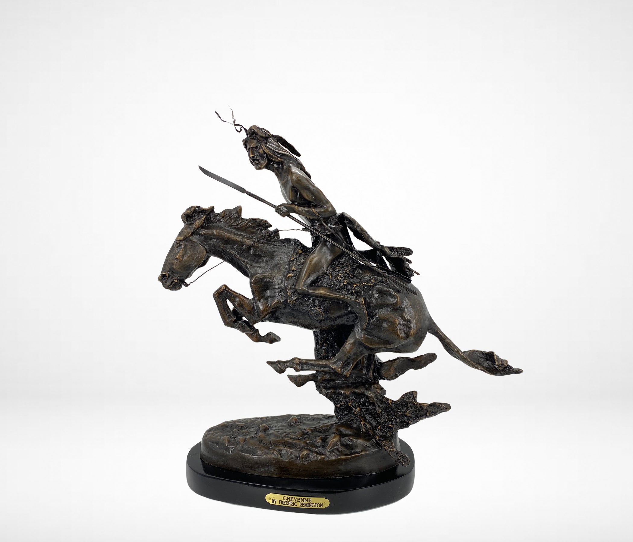 Cheyenne by Frederic Remington – Premium Bronze