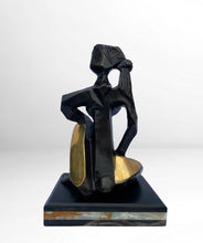 Load image into Gallery viewer, Seated Woman Inspired by Pablo Picasso
